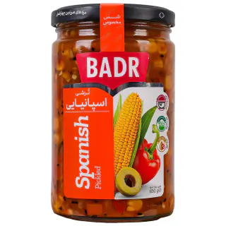 ترشی اسپانیایی بدر 650 گرمی