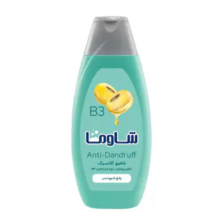 شامپو مو شاوما Classic Anti Dandruff B3 حجم 400 میلی لیتر