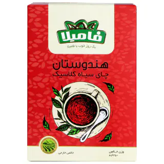 چای سیاه کلاسیک هندوستان فامیلا 450 گرمی