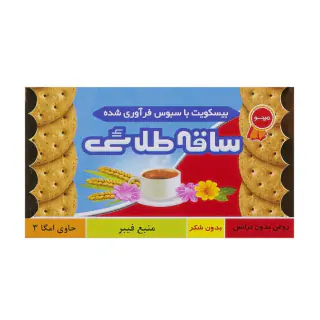 بیسکوئیت جعبه ای ساقه طلایی 200 گرمی مینو