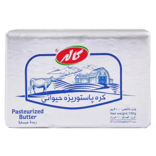 کره حیوانی کاله 100 گرمی بسته 2 عددی