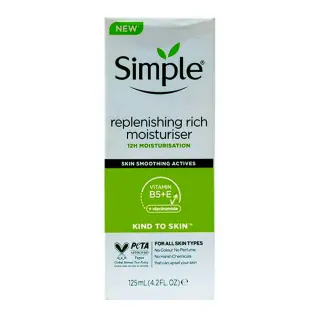 کرم آبرسان سیمپل مدل Replenishing Rich حجم 125 میلی لیتر