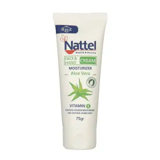 کرم مرطوب کننده دست و صورت ناتل مدل Aloe Vera وزن 75 گرم