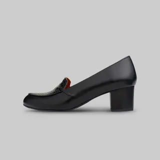 کفش زنانه چرم یلسان مدل کلارا کد -KLR-601-MRGN-msk