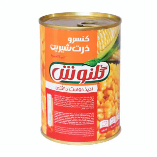 کنسرو ذرت شیرین 380 گرمی گلنوش