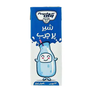 شیر پر چرب 3% چربی پگاه 200 میلی لیتری بسته 6 عددی