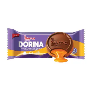 بیسکویت کرم کارامل دورینا درنا 90 گرمی