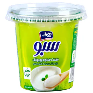 ماست همزده کم چرب پروبیوتیک سبو هراز 800 گرمی