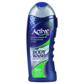شامپو بدن مردانه اکتیو سری Sport مدل Blue مقدار 400 گرم