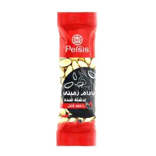 بادام زمینی برشته شده فلفل پرسیس 35 گرمی