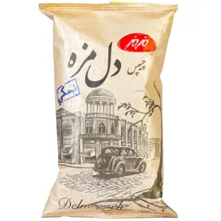 چیپس نمکی دل مزه مزمز 90 گرمی