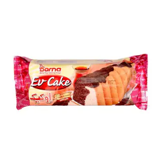 کیک اوکیک دولایه وانیلی کاکائویی درنا 180 گرمی