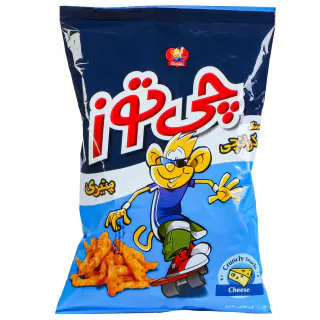 اسنک کرانچی پنیری چی توز 95 گرمی بسته 3 عددی