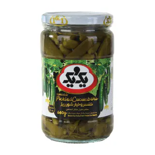 خیارشور ویژه یک و یک 650 گرمی