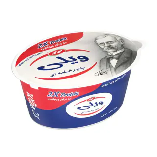 پنیر خامه ای با پروتئین افزوده ویلی کاله 350 گرمی