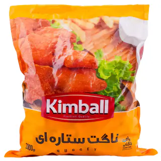 ناگت مرغ 70% منجمد کیمبال 2 کیلوگرمی