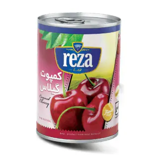 کمپوت گیلاس رضا 370 گرم