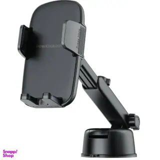 پایه نگهدارنده پاورلوژی مدل pwrlx08bk مناسب برای گوشی و تبلت با ابعاد 6.1 تا 8 اینچ