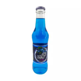 نوشابه گازدار بلوبری فرش دی