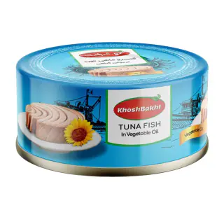 تن ماهی در روغن گیاهی خوشبخت 180 گرمی