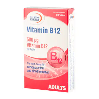 قرص ویتامین B12 بسته 60 عددی