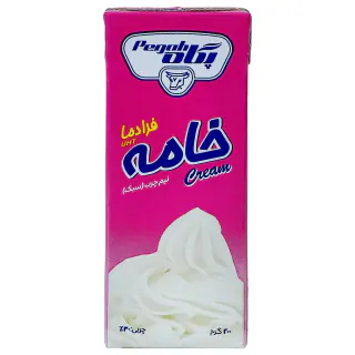 خامه پگاه 200 گرمی بسته 2 عددی