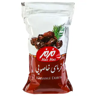 خرما خشک خاصویی مزمز 250 گرمی