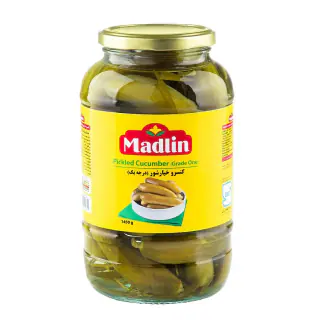 خیارشور درشت درجه یک مادلین 1.45 کیلوگرمی