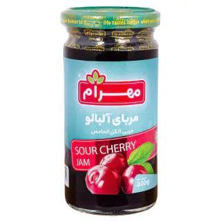 مربا آلبالو 300 گرمی مهرام