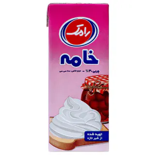 خامه صبحانه رامک 200 گرمی بسته 2 عددی