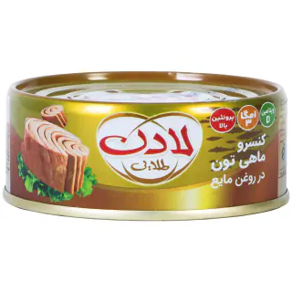 تن ماهی در روغن مایع لادن طلایی 120 گرمی