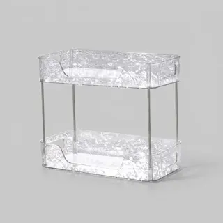 استند لوازم آرایشی مدل دو طبقه کد Lux