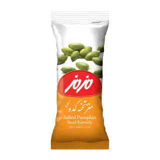 مغز تخمه کدو نمکی مزمز 40 گرمی