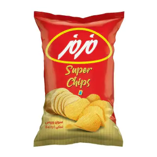 چیپس سوپر نمکی مزمز 120 گرمی