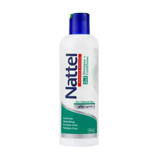 شامپو دوقلو مو ناتل مدل Conditioner 2 In 1 وزن 400 گرم