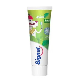 خمیر دندان کودک سیگنال مدل Mint حجم 50 میلی لیتر