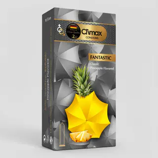 کاندوم کلایمکس مدل FANTASTIC بسته 12 عددی