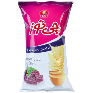 چیپس سرکه نمکی چی توز 65 گرمی بسته 3 عددی