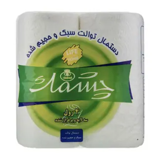 دستمال توالت چشمک بسته 4 عددی
