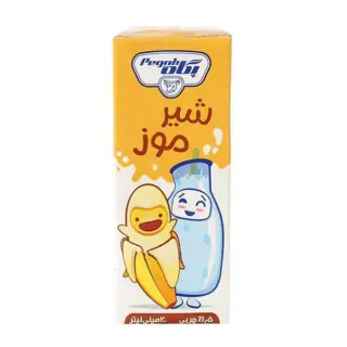 شیر موز پگاه 200 میلی لیتری بسته 3 عددی