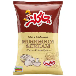 چیپس قارچ و خامه چاکلز 40 گرمی