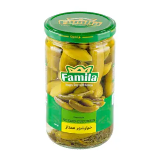 خیارشور ممتاز فامیلا 660 گرمی