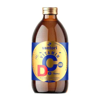 نوشیدنی انرژی زا ویتامین سی و ویتامین دی و عسل ونتوری 500 میلی لیتری