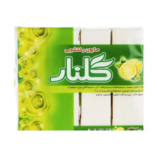 صابون رختشویی 4 عددی 160 گرمی گلنار