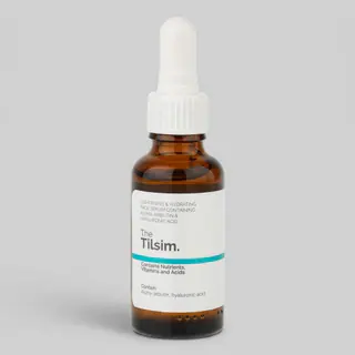 سرم روشن‌کننده و آبرسان پوست تیلسیم مدل Hyaluronic Acid & Alpha-arbutin مناسب برای انواع پوست حجم 30 میلی‌لیتر