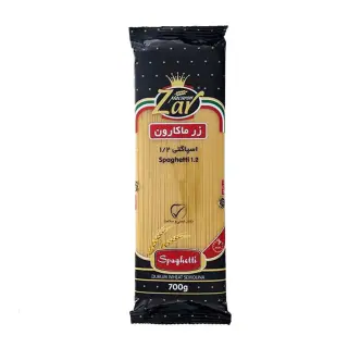 ماکارونی قطر 1.2 زر ماکارون 700 گرمی بسته 2 عددی