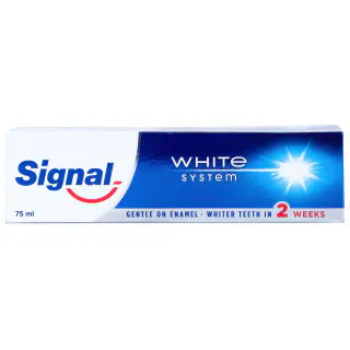 خمیردندان سیگنال مدل White System حجم 75 میلی لیتر