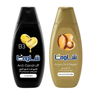 پک شامپو آرگان و ضد شوره شاوما بسته 2 عددی