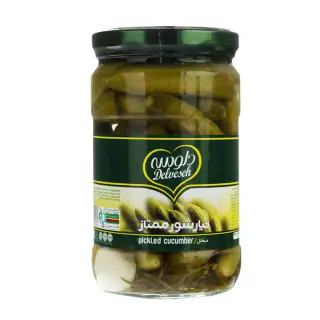 خیارشور ممتاز دلوسه 750 گرمی