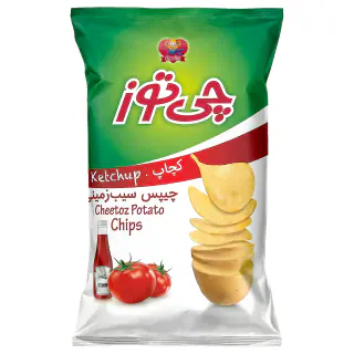 چیپس سیب زمینی کچاب چی توز 60 گرمی